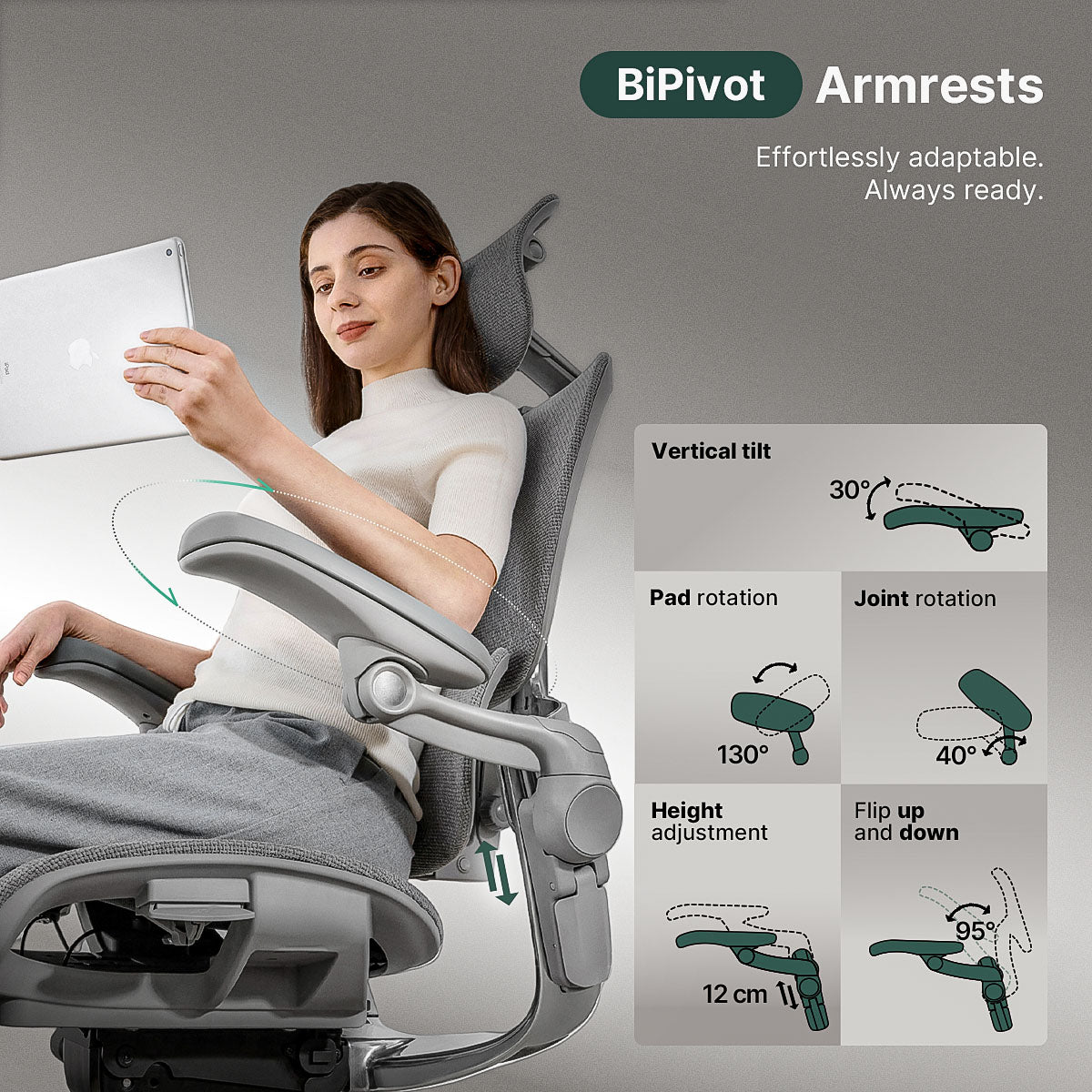 H2 Pro Ergonomic Home Office Chair