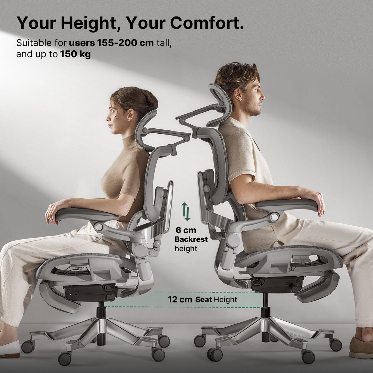 H2 Pro Ergonomic Home Office Chair