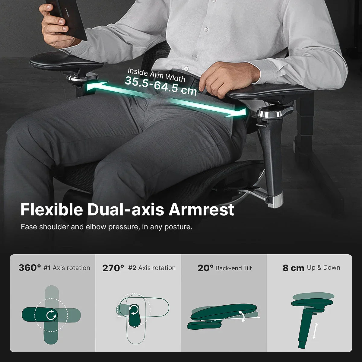 Hinomi X2 Pro Ergonomic Office Chair - Successor to X1